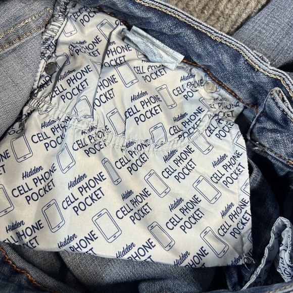 Lee Modern Series Jeans Womens 8 Short (28x29) Curvy Fit Bootcut Denim Pants - Picture 7 of 16